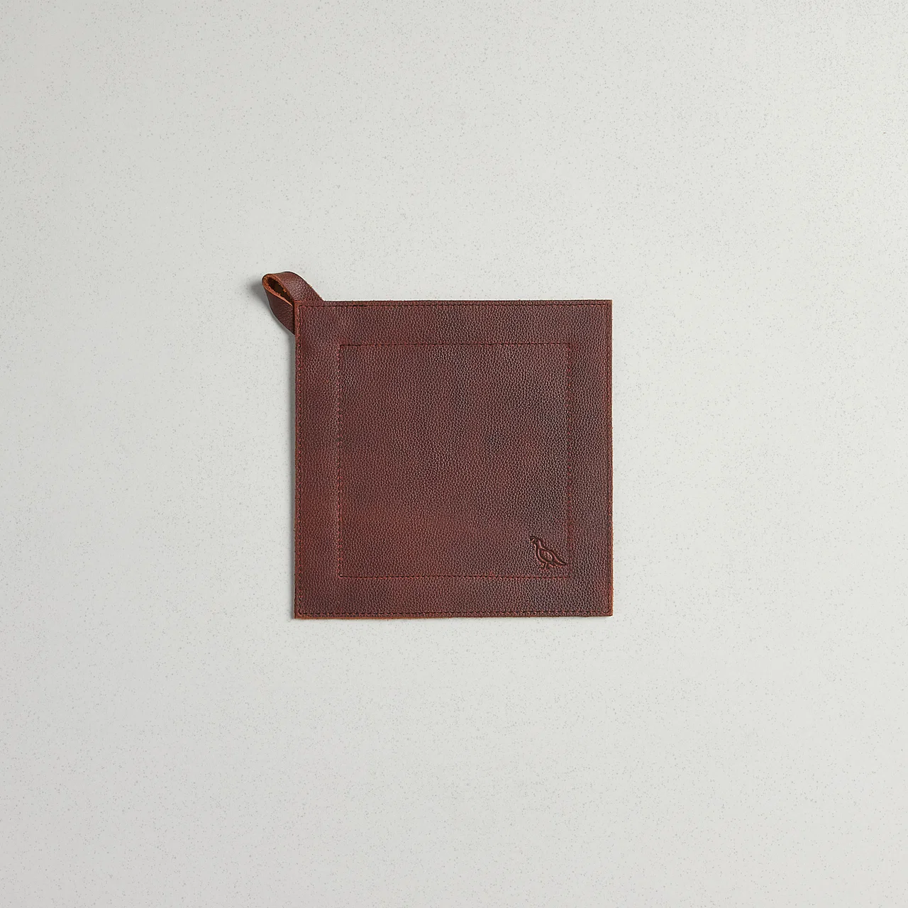 Full Grain Leather Potholder - Image 4